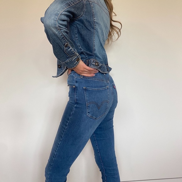 Vintage Acid Wash Jean Jacket - Picture 2 of 4